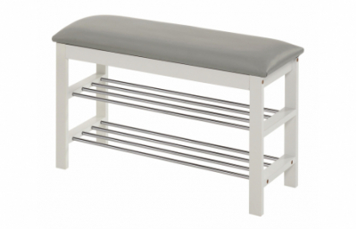 Полка для обуви ST11, цвет: белый