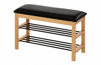 Полка для обуви ST11, цвет: натуральный