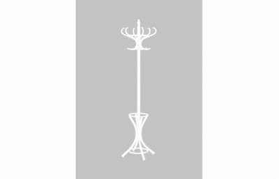 Вешалка W30, цвет: белый