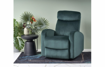 Кресло WONDER, темно-зеленое