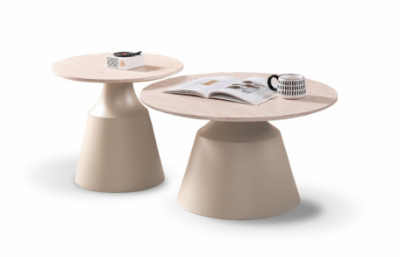 ZURICH комплект из 2 столиков из травертина /...