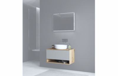 Тумба под раковину, AVIOLA SU-80, дуб...