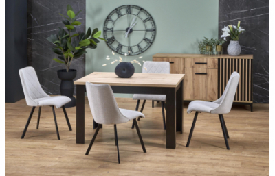 Приставной стол BAGIO, дуб атизан / черный