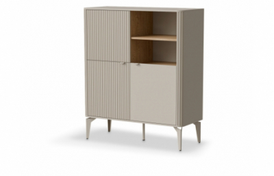 Комод BELUCI KM-2 кашемир / дуб кремона