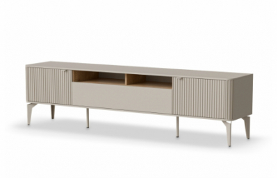 Стойка BELUCI RTV-2 RTV кашемир / дуб кремона