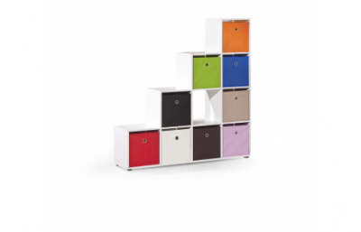 Стеллаж CABOTO цвет: белый