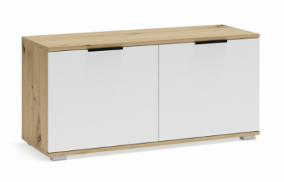 Шкаф CLIF ST-100  артизан дуб / белый