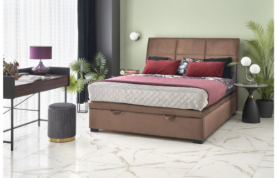 Кровать CONTINENTAL 2 160, бежевая - Монолит 09