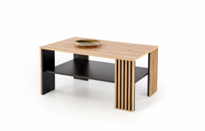 Стол FEMINA, дуб / черный