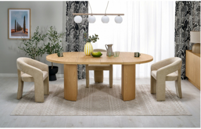 Приставной стол GARIBALDI матовый натуральный дуб