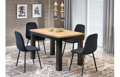 Приставной стол GIZMO дуб ремесленный / черный