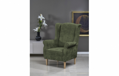 Кресло HERMES l.chair, оливковое