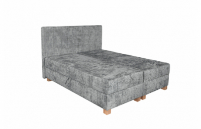 Кровать LARGO 160, серая