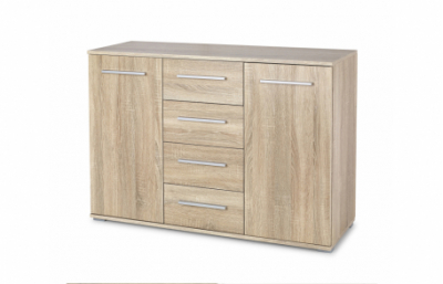 Комод LIMA KM-4, цвет: дуб сонома