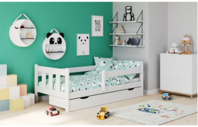 Белая кровать MARINELLA