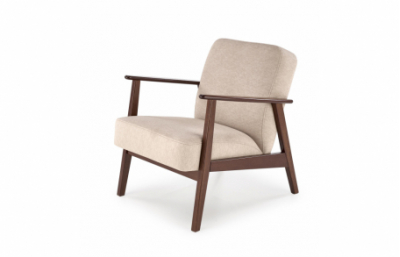 MILANO 1S, кресло для отдыха, бежевый  / темный...