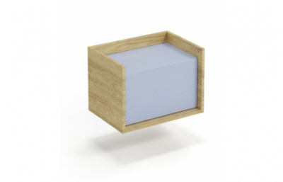 Низкий шкаф MOBIUS 1D цвет: дуб...