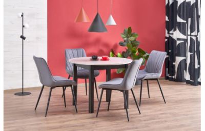 Стол RINGO, кашемир / черный