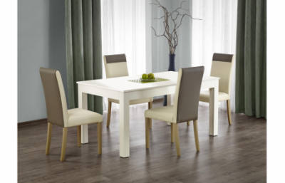 Раздвижной стол SEWERYN 160/300 см цвет: белый