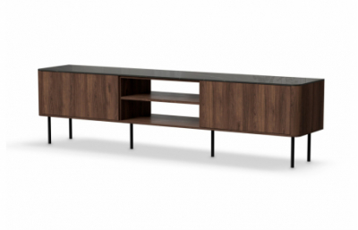 SOLANO RTV-2 RTV стойка warmia орех / черный...