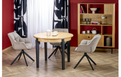 Стол SORBUS натуральный дуб / кашемир