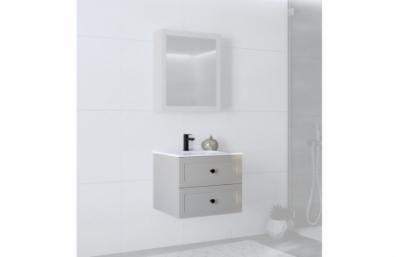 тумба под раковину, TORETO SU-60, кашемир матовый