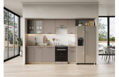 Кухонный гарнитур BARCELONA 240, кашемир, дуб...