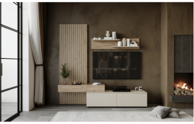 Цвет комплекта CAMINO: дуб ремесленный / кашемир