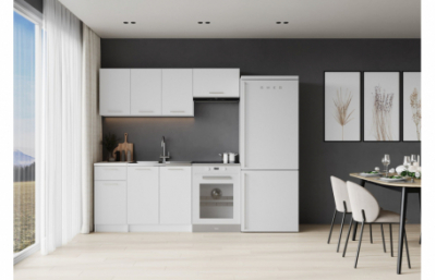 Кухонный гарнитур CORONA 180, белый