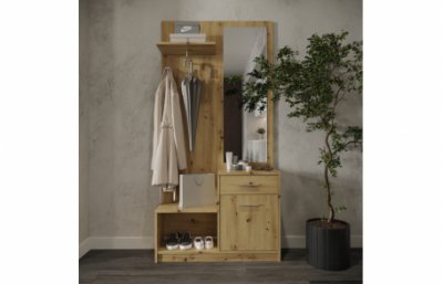 Цвет прихожей PERGO: дуб ремесленный