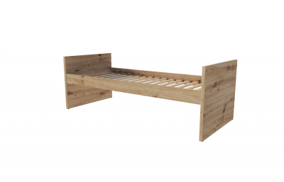 VERSO BAZA, кровать, дуб ручной работы