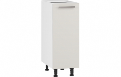 Нижний шкаф VENTO D-30/82, цвет: белый / кашемир
