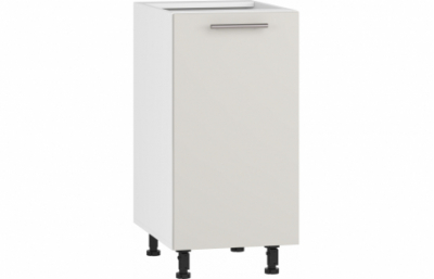 Нижний шкаф VENTO D-40/82, цвет: белый / кашемир