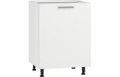 Нижний шкаф VENTO D-60/82, цвет: белый / белый...