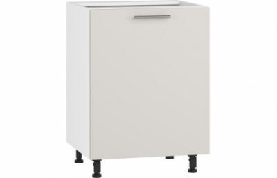 Нижний шкаф VENTO D-60/82, цвет: белый / кашемир