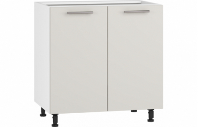 Нижний шкаф VENTO D-80/82, цвет: белый / кашемир