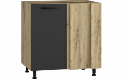 Угловой нижний шкаф VENTO DN-100/82, цвет: дуб...