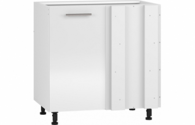 Угловой нижний шкаф VENTO DN-100/82, цвет: белый
