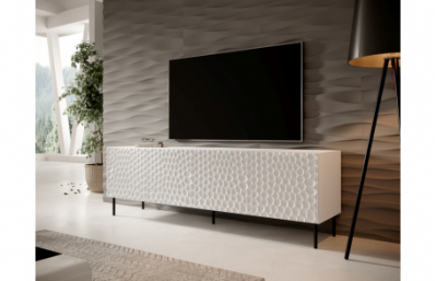 TV alus HOLE 190 valge matt/valge matt