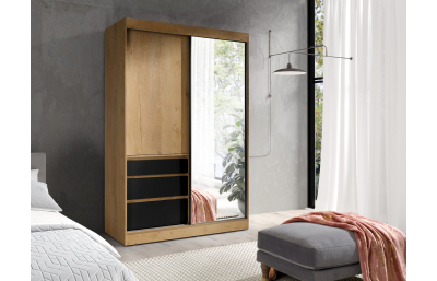Шкаф-купе с зеркалом Haiti 1400