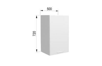 WD50 Kapp 500х310х720 valge