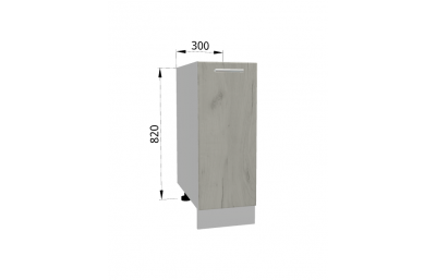 DD30 Кapp 300х540х820 valge