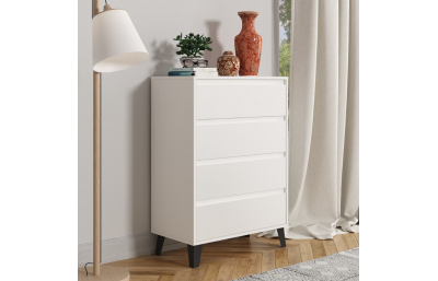 Комод BORG 4s/70  белый