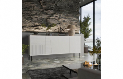 Комод ABI матовый белый/матовый белый