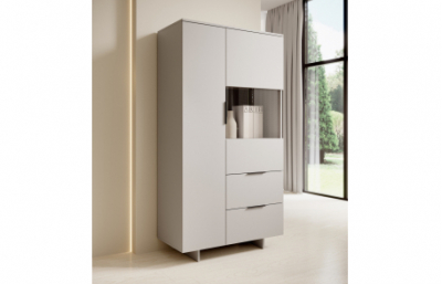 Стоячий шкаф ALMA песочно-бежевый (cashmire)