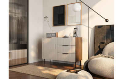 Комод ALMERA TYP 2 warmia nut/ cashmire