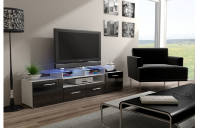 Фронтальная стойка для телевизора EVORA RTV черная