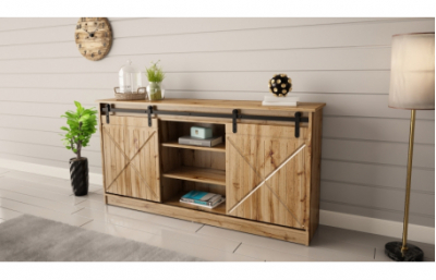 PAFOS  книжный шкаф черный/черный