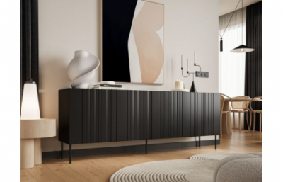 Комод ISLA 200 черный мат