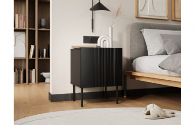 Ночная подставка ISLA черный коврик